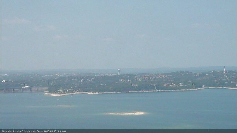 Lake Travis webcam, May 15, 2018 11:25 AM CT