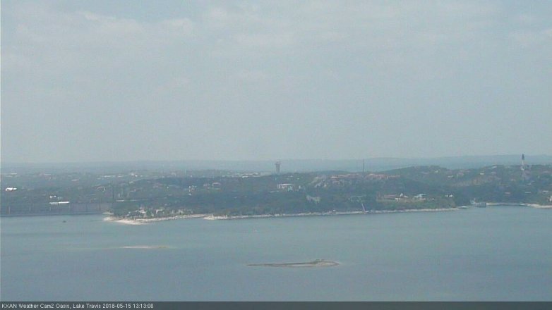 Lake Travis webcam, May 15, 2018 12:15 PM CT