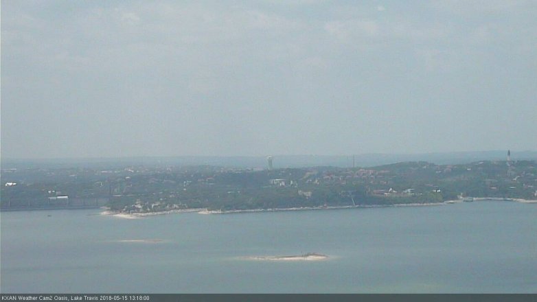 Lake Travis webcam, May 15, 2018 12:20 PM CT