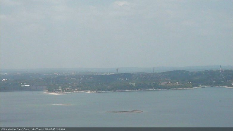 Lake Travis webcam, May 15, 2018 12:25 PM CT