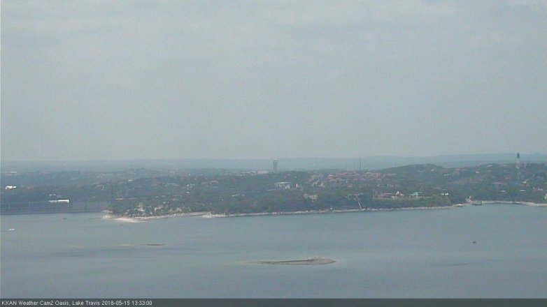 Lake Travis webcam, May 15, 2018 12:35 PM CT