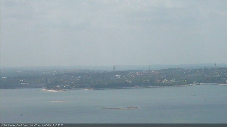 Lake Travis webcam, May 15, 2018 12:55 PM CT