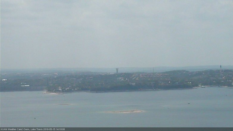 Lake Travis webcam, May 15, 2018 1:20 PM CT