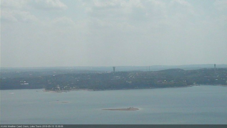 Lake Travis webcam, May 15, 2018 2:40 PM CT