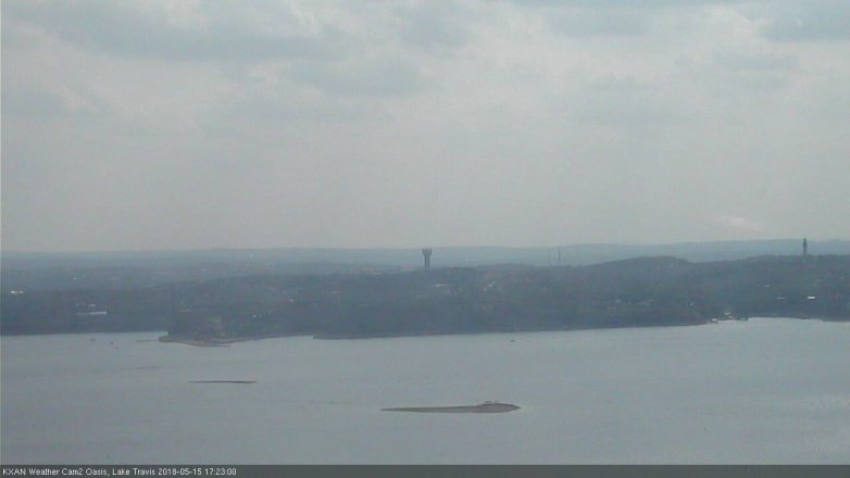 Lake Travis webcam, May 15, 2018 4:25 PM CT