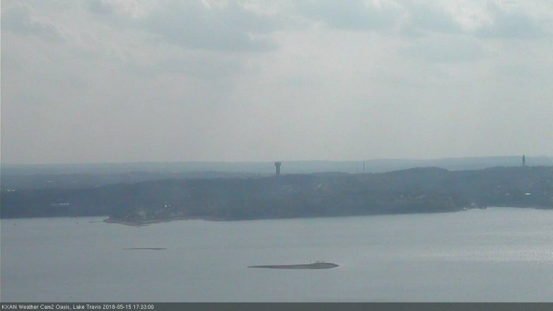 Lake Travis webcam, May 15, 2018 4:35 PM CT