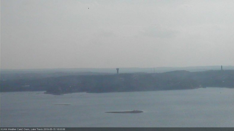Lake Travis webcam, May 15, 2018 5:05 PM CT