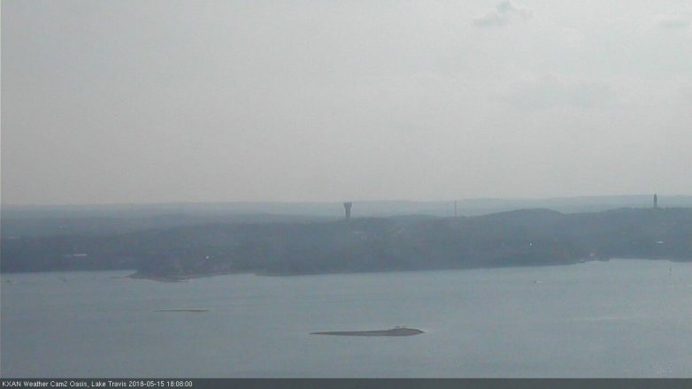 Lake Travis webcam, May 15, 2018 5:10 PM CT