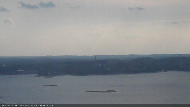 Lake Travis webcam, May 15, 2018 5:20 PM CT