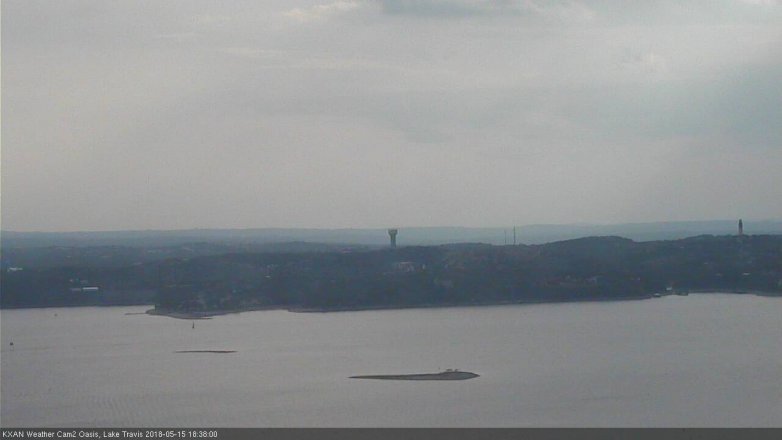 Lake Travis webcam, May 15, 2018 5:40 PM CT