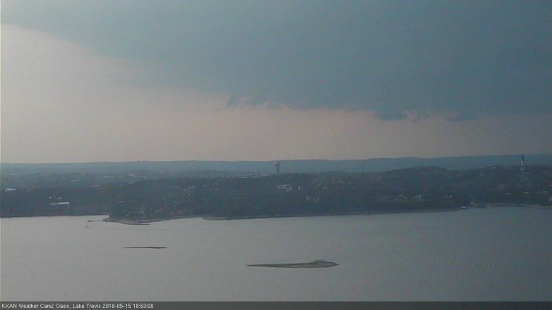 Lake Travis webcam, May 15, 2018 5:55 PM CT