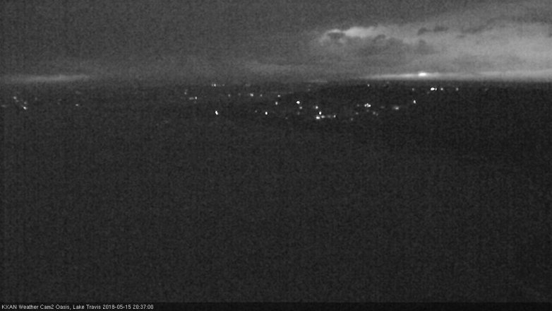 Lake Travis webcam, May 15, 2018 7:40 PM CT