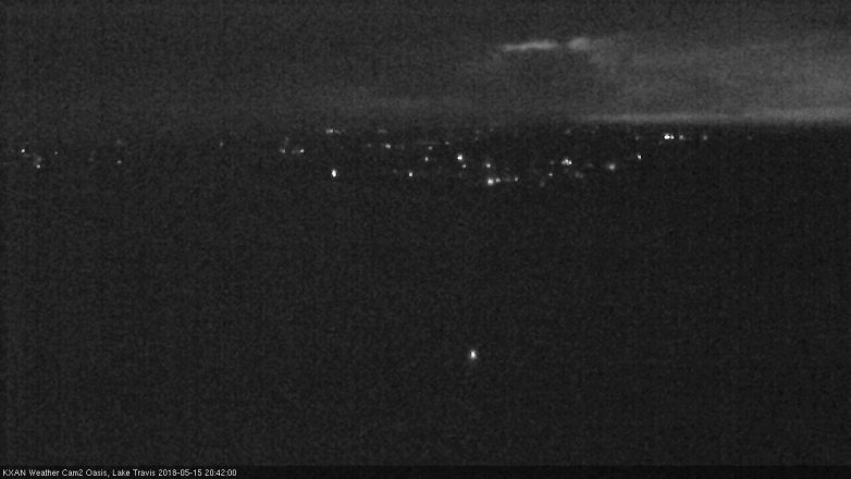 Lake Travis webcam, May 15, 2018 7:45 PM CT