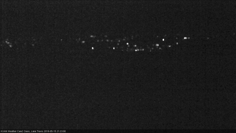 Lake Travis webcam, May 15, 2018 8:25 PM CT