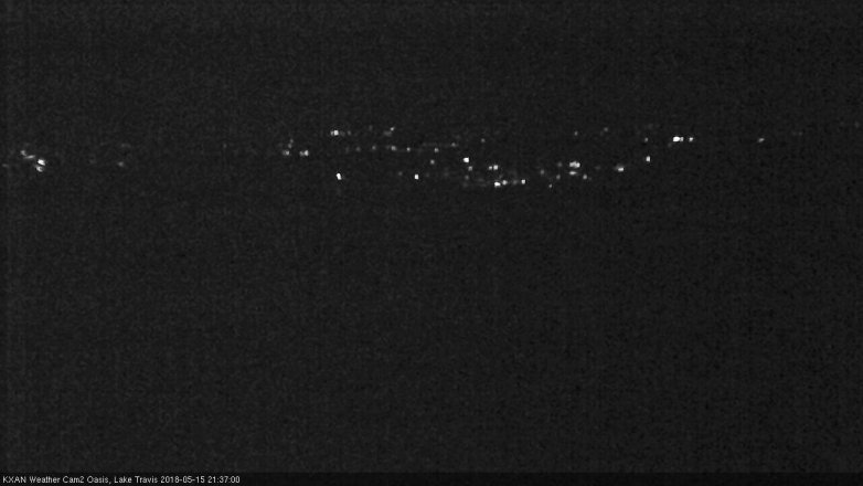 Lake Travis webcam, May 15, 2018 8:40 PM CT
