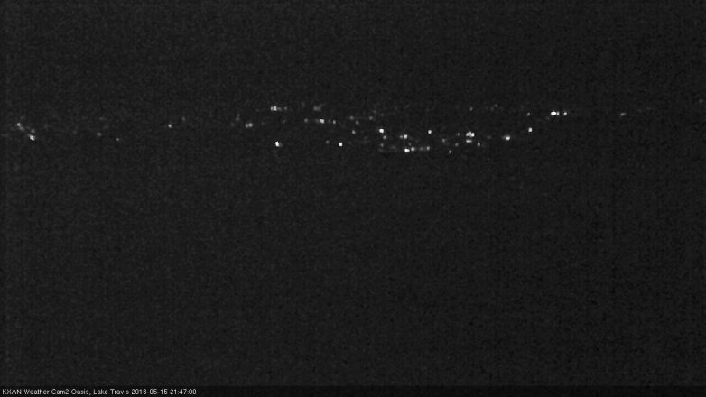Lake Travis webcam, May 15, 2018 8:50 PM CT