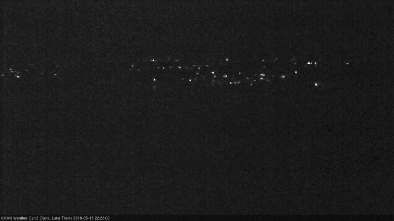Lake Travis webcam, May 15, 2018 9:25 PM CT