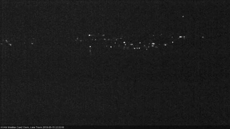 Lake Travis webcam, May 15, 2018 9:35 PM CT