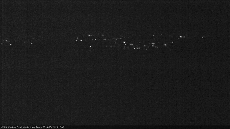 Lake Travis webcam, May 15, 2018 10:15 PM CT
