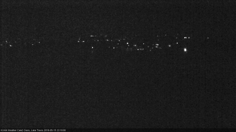 Lake Travis webcam, May 15, 2018 10:20 PM CT