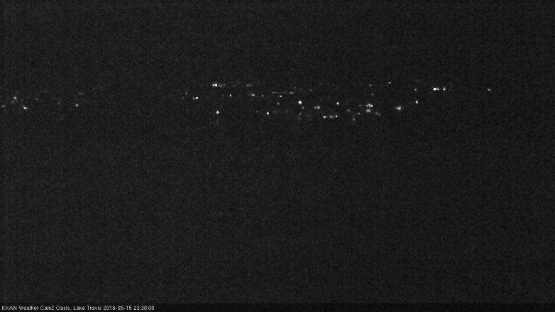 Lake Travis webcam, May 15, 2018 10:40 PM CT