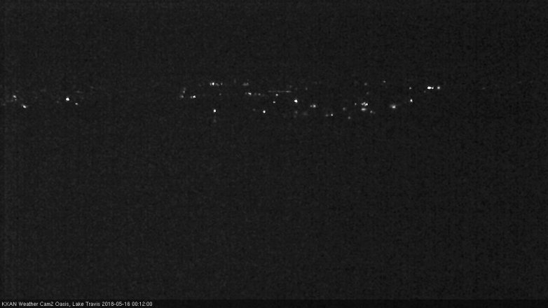 Lake Travis webcam, May 15, 2018 11:15 PM CT