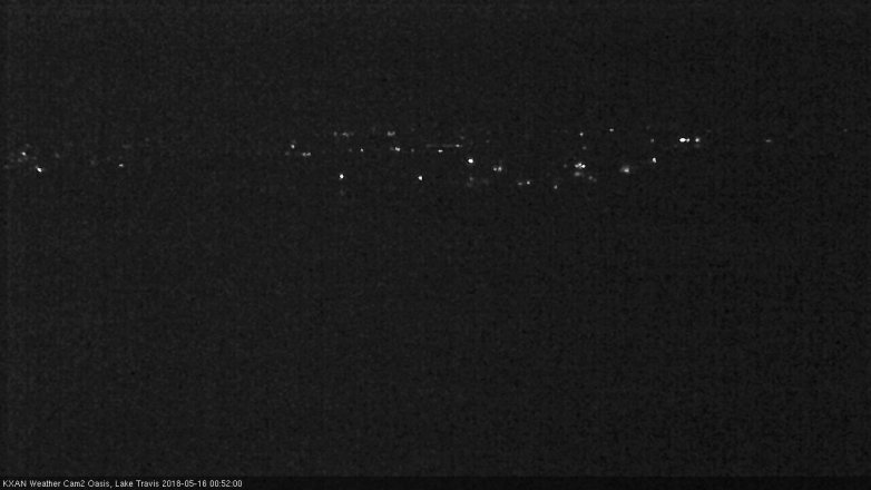 Lake Travis webcam, May 15, 2018 11:55 PM CT