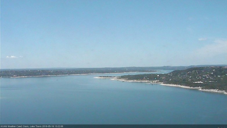 Lake Travis webcam, May 16, 2018 12:25 PM CT