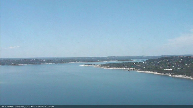 Lake Travis webcam, May 16, 2018 12:35 PM CT