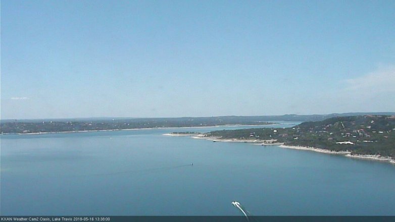Lake Travis webcam, May 16, 2018 12:40 PM CT