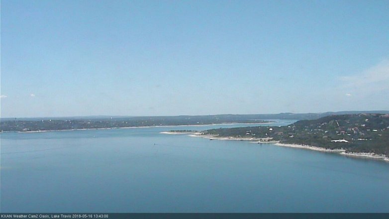 Lake Travis webcam, May 16, 2018 12:45 PM CT
