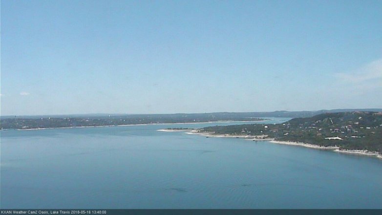 Lake Travis webcam, May 16, 2018 12:50 PM CT