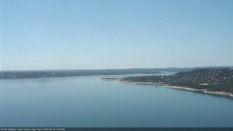 Lake Travis webcam, May 16, 2018 2:05 PM CT