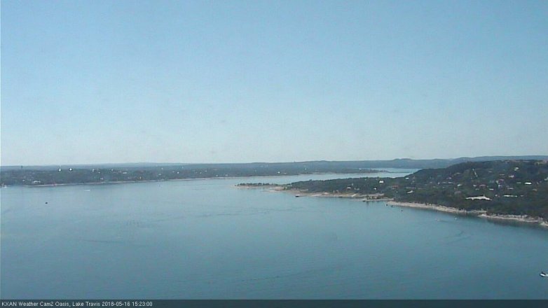 Lake Travis webcam, May 16, 2018 2:25 PM CT