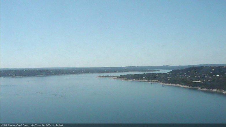 Lake Travis webcam, May 16, 2018 2:45 PM CT