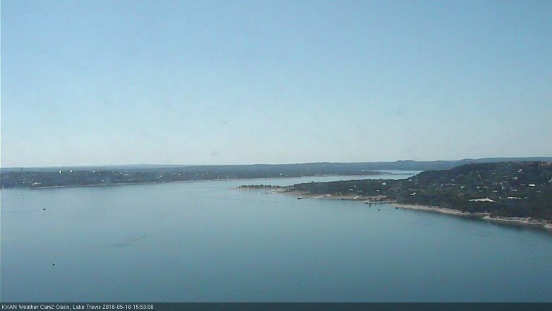 Lake Travis webcam, May 16, 2018 2:55 PM CT