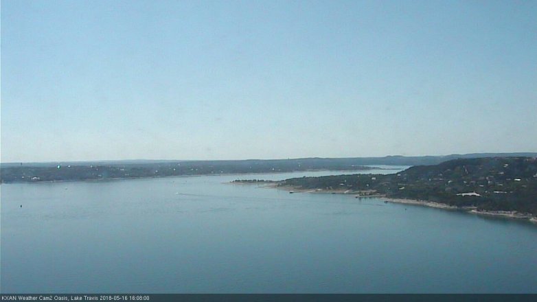 Lake Travis webcam, May 16, 2018 3:10 PM CT