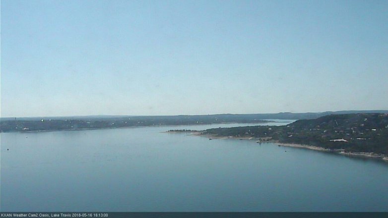 Lake Travis webcam, May 16, 2018 3:15 PM CT