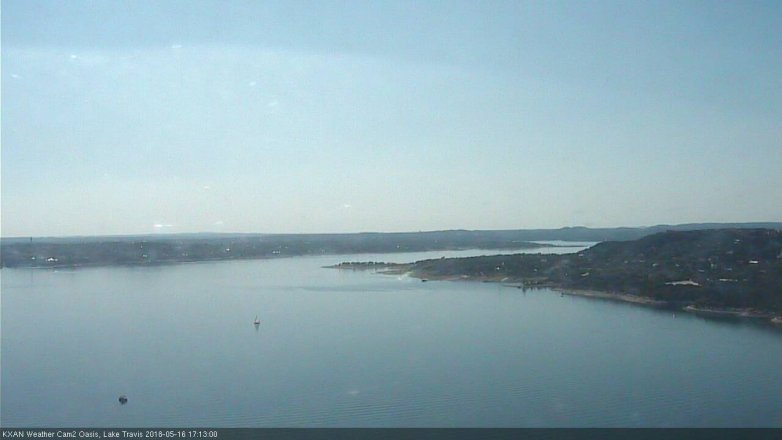 Lake Travis webcam, May 16, 2018 4:15 PM CT