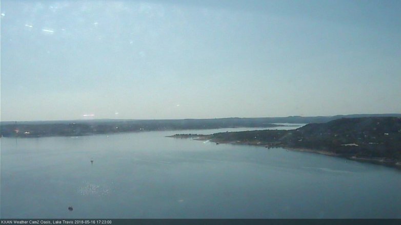 Lake Travis webcam, May 16, 2018 4:25 PM CT