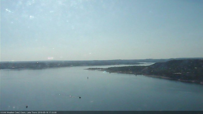 Lake Travis webcam, May 16, 2018 4:35 PM CT