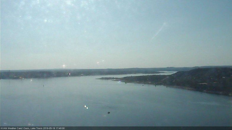 Lake Travis webcam, May 16, 2018 4:50 PM CT