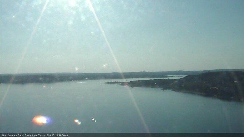 Lake Travis webcam, May 16, 2018 5:10 PM CT