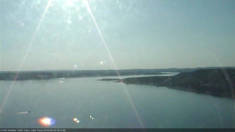 Lake Travis webcam, May 16, 2018 5:15 PM CT