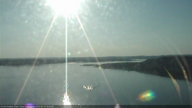 Lake Travis webcam, May 16, 2018 5:45 PM CT
