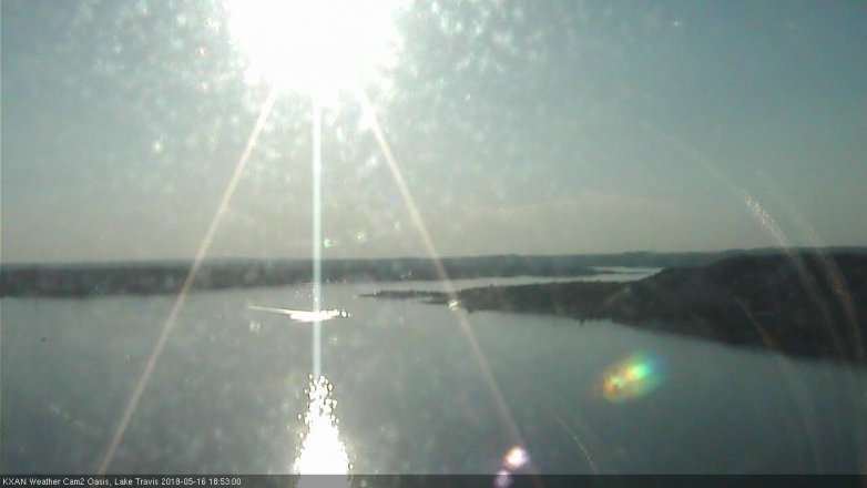 Lake Travis webcam, May 16, 2018 5:55 PM CT