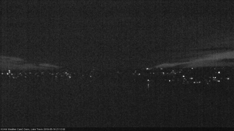 Lake Travis webcam, May 16, 2018 8:15 PM CT