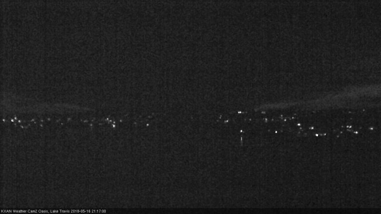 Lake Travis webcam, May 16, 2018 8:20 PM CT