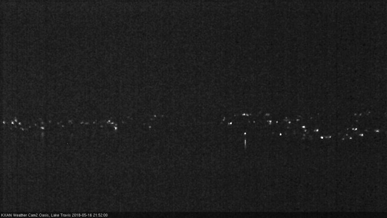 Lake Travis webcam, May 16, 2018 8:55 PM CT