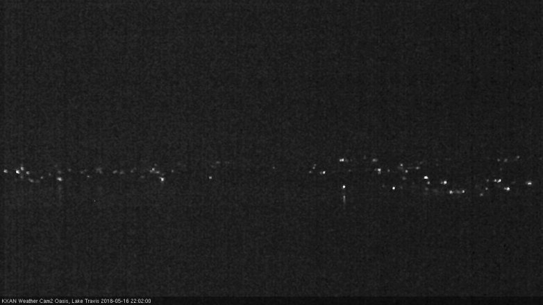 Lake Travis webcam, May 16, 2018 9:05 PM CT